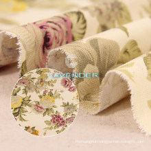 Queen Flower Patterns 250GSM Sofa Textile Canvas Fabric